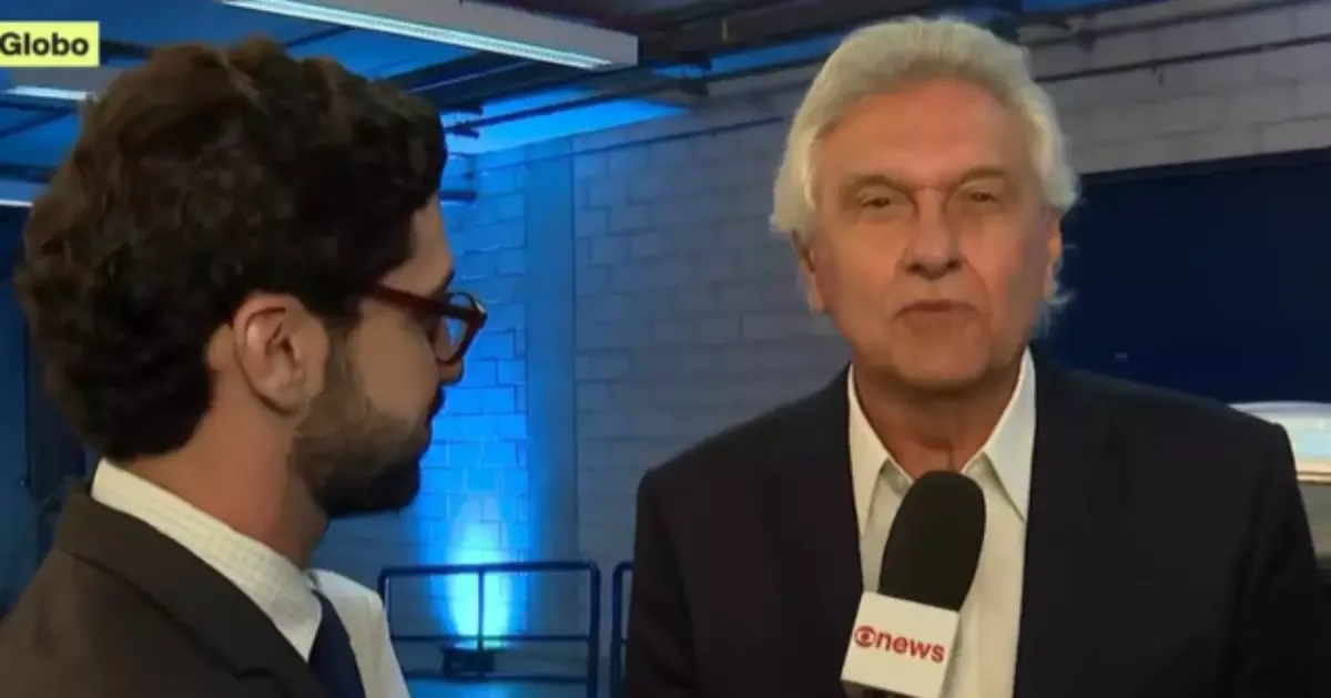Caiado chega primeiro a debate presidencial e defende discussão de propostas