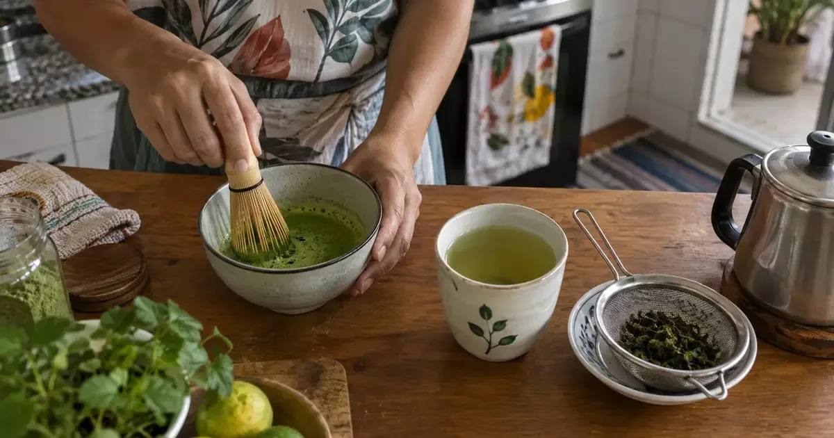 Matcha: o que a bebida oferece e quais promessas exigem cautela