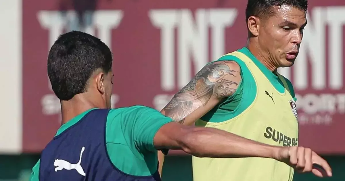 Thiago Silva tem a menor distância percorrida pelo Fluminense em campo