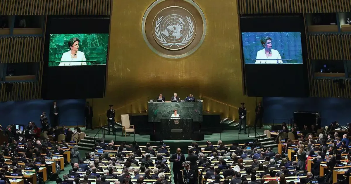 Tradição diplomática mantém Brasil na abertura da Assembleia Geral da ONU
