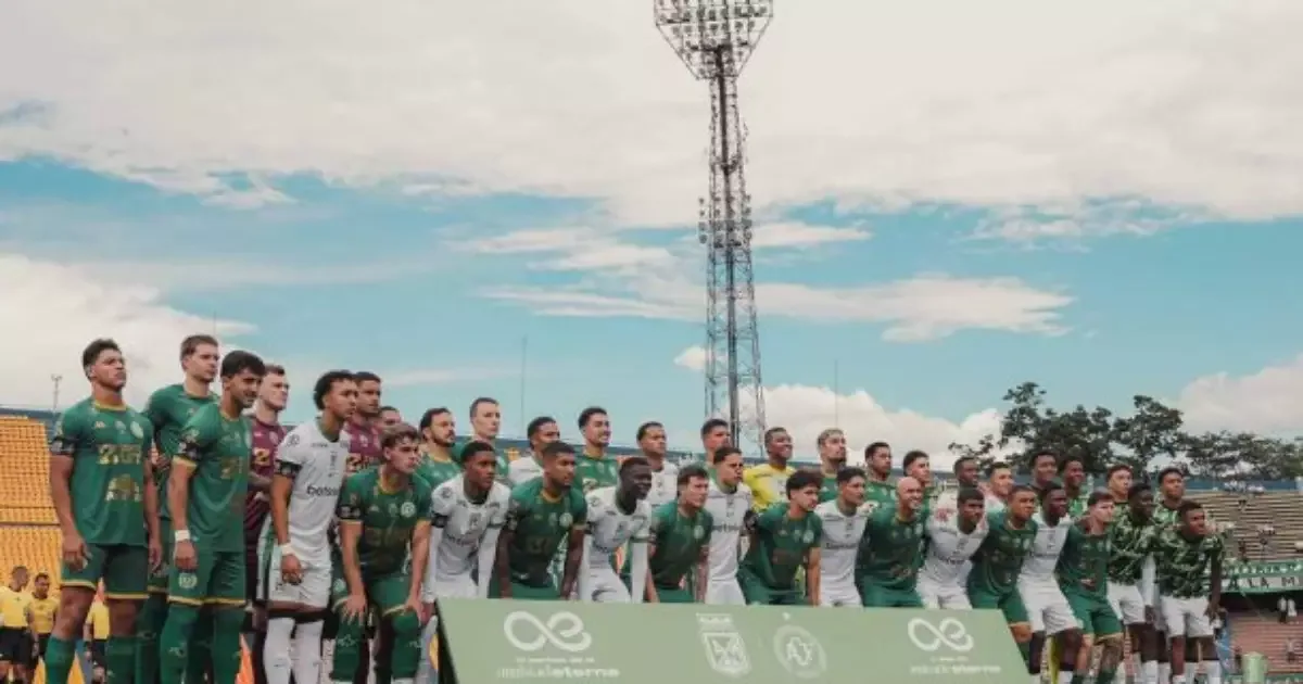 Chapecoense e Atlético Nacional empatam no Jogo da Amizade Eterna
