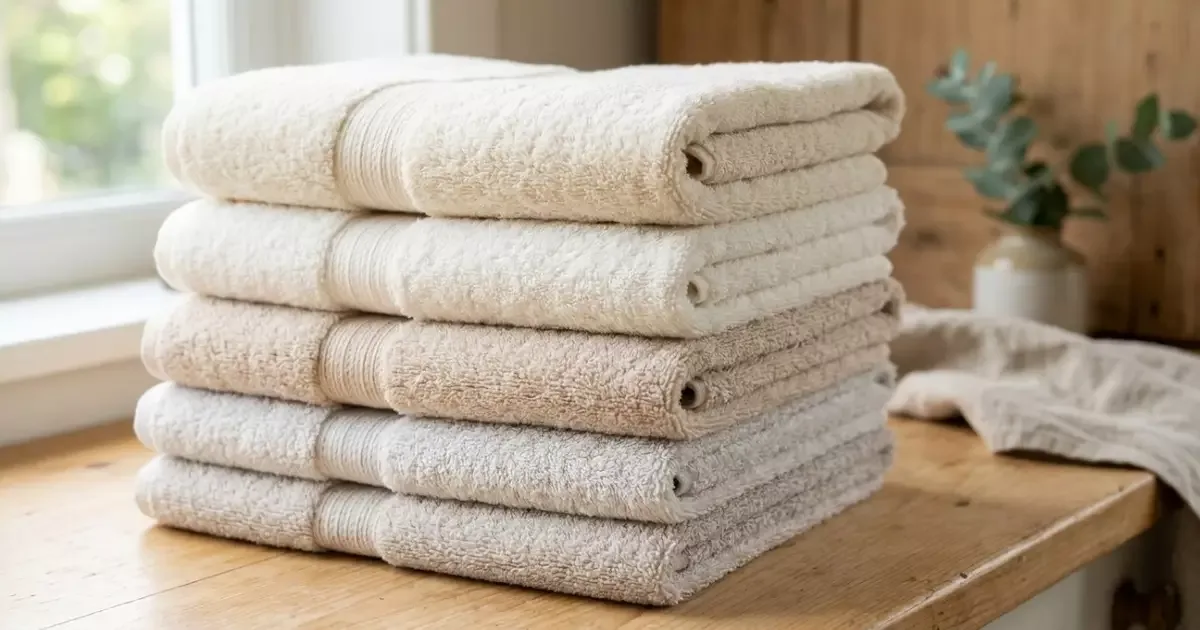 Percarbonato pode reforçar a limpeza e reduzir o mau cheiro das toalhas