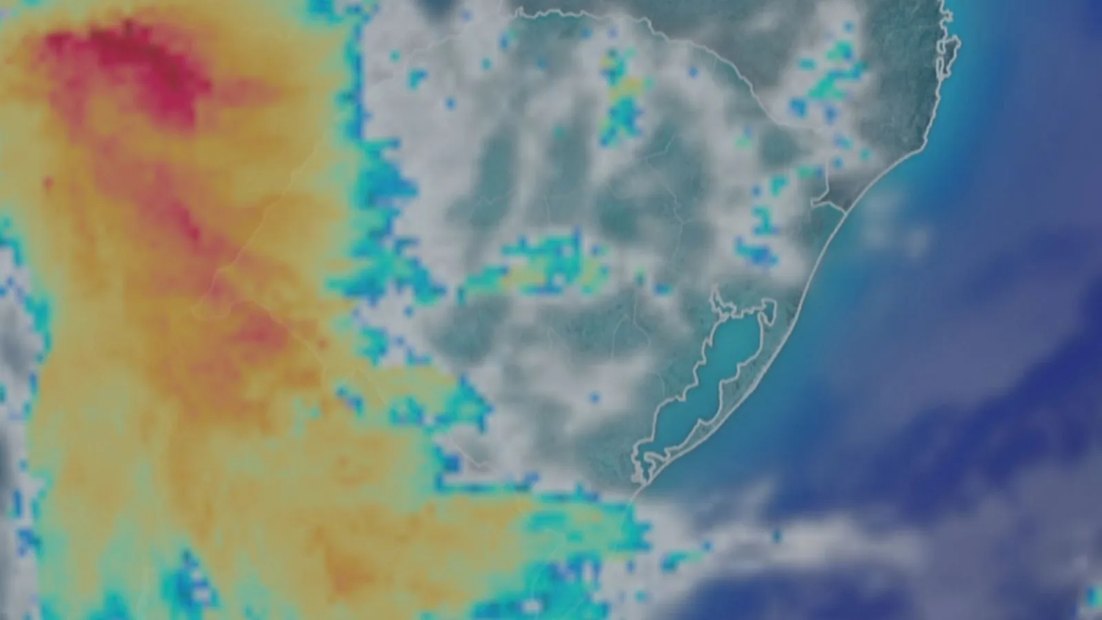 Frente fria e ciclone devem levar temporais ao Rio Grande do Sul no sábado