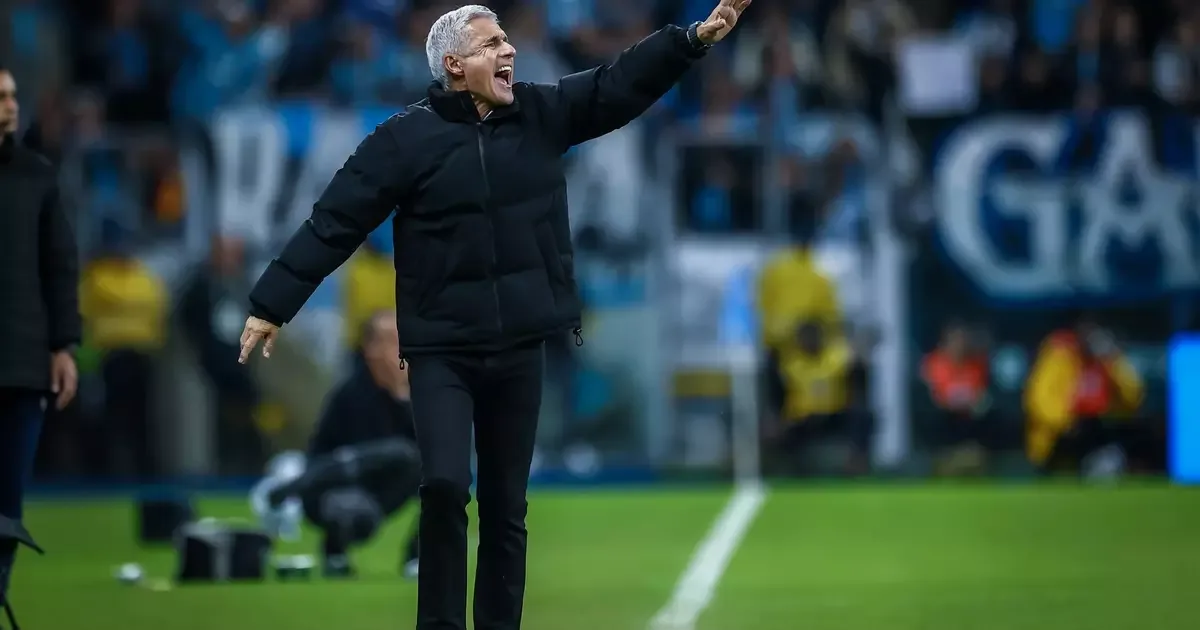 Luís Castro discute com jornalista após derrota do Grêmio para o Vasco