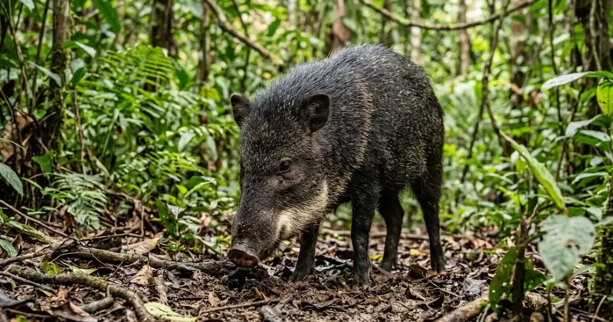 Catetos e queixadas exigem distância quando são vistos em trilhas
