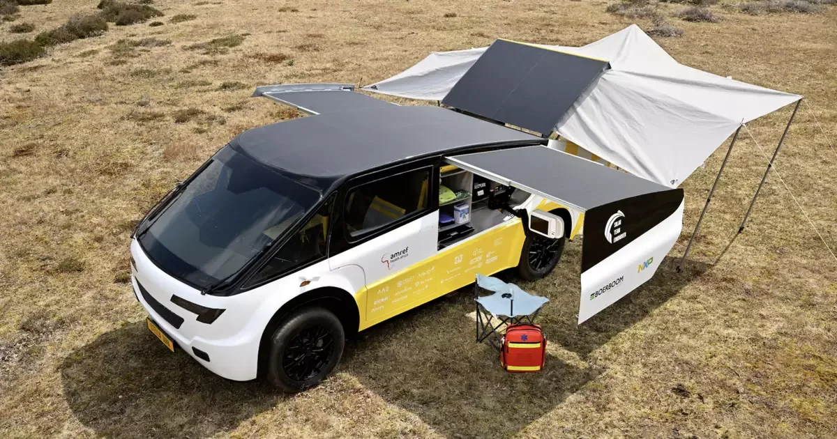 Ambulância solar leva exames e atendimento médico a áreas remotas