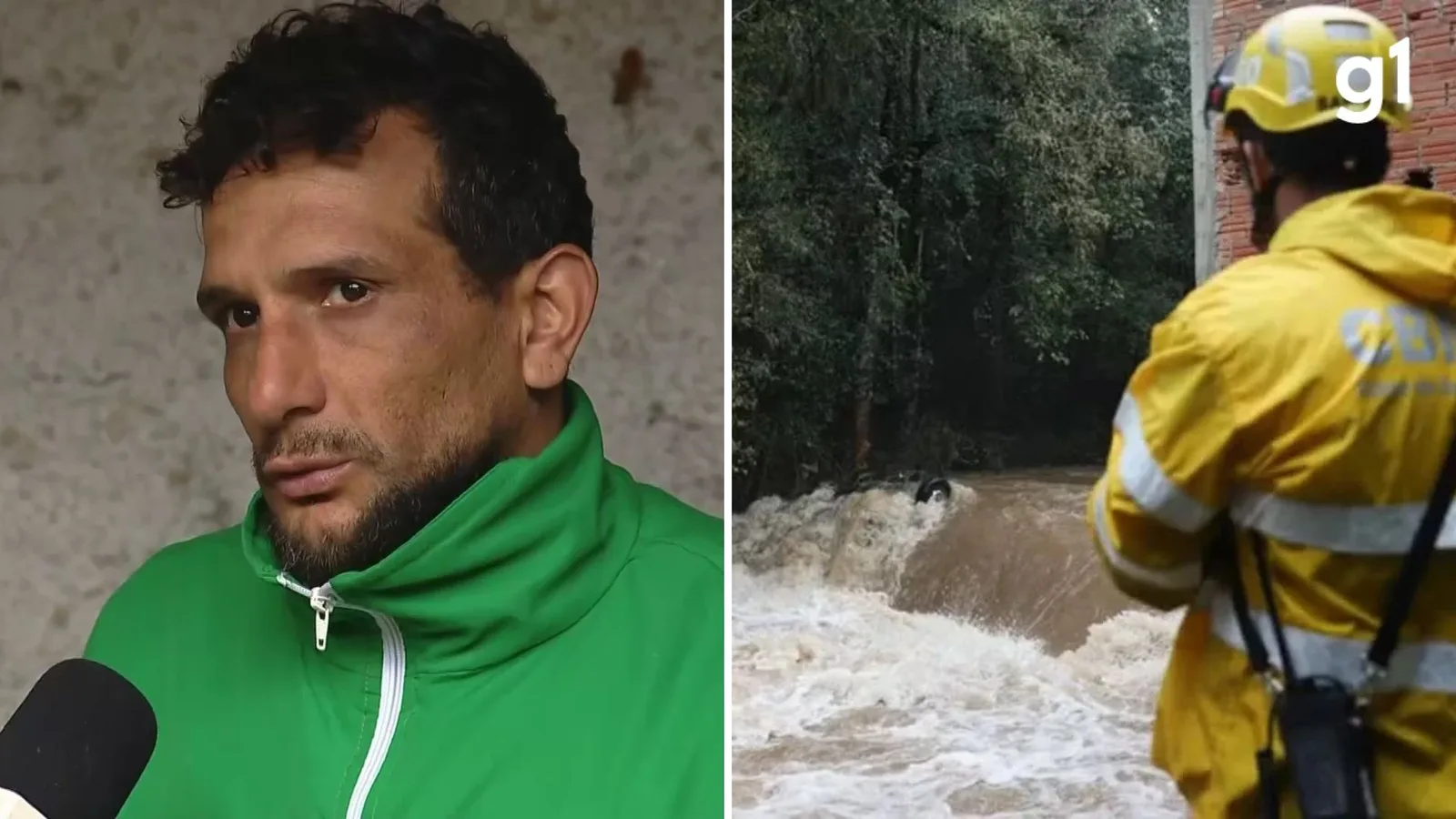 Mulher desaparece após carro ser levado por enxurrada no Rio Grande do Sul