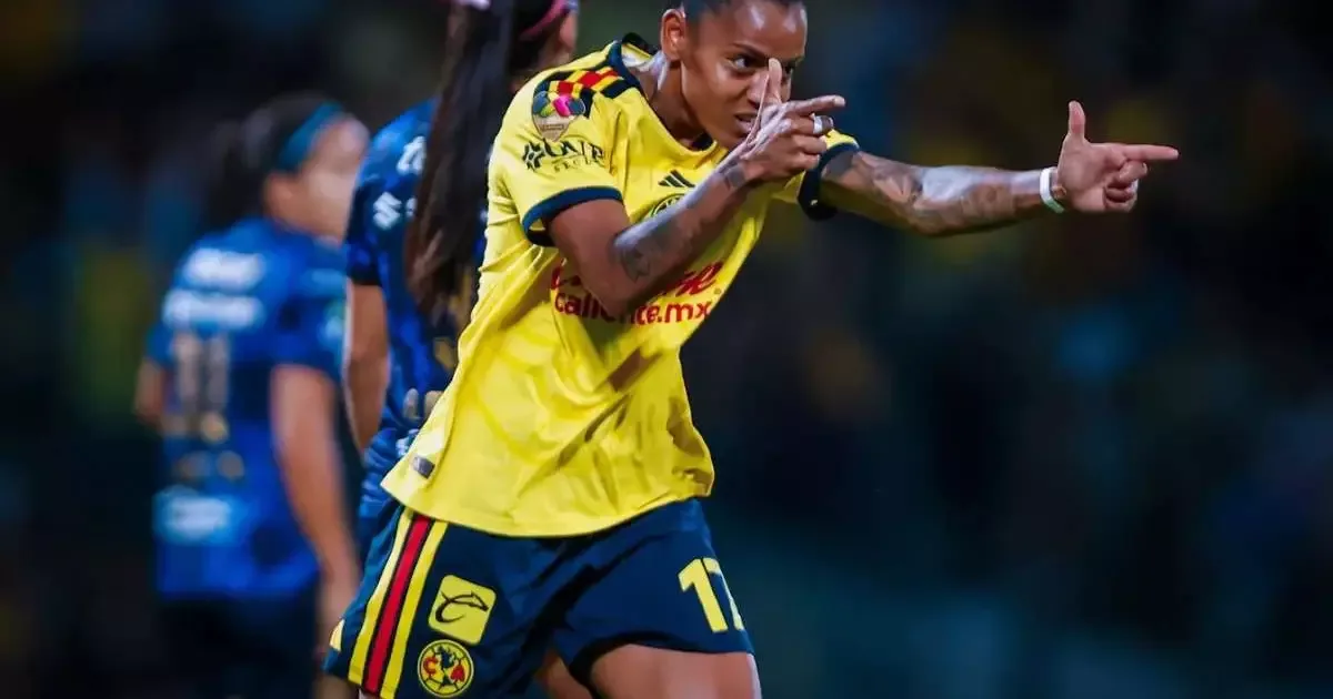 Geyse Ferreira marca 15 gols em nove jogos pelo América do México