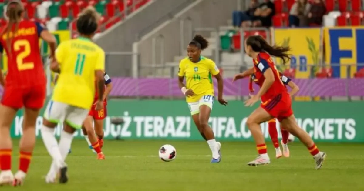 Brasil cai diante da Espanha e deixa o Mundial feminino Sub-20
