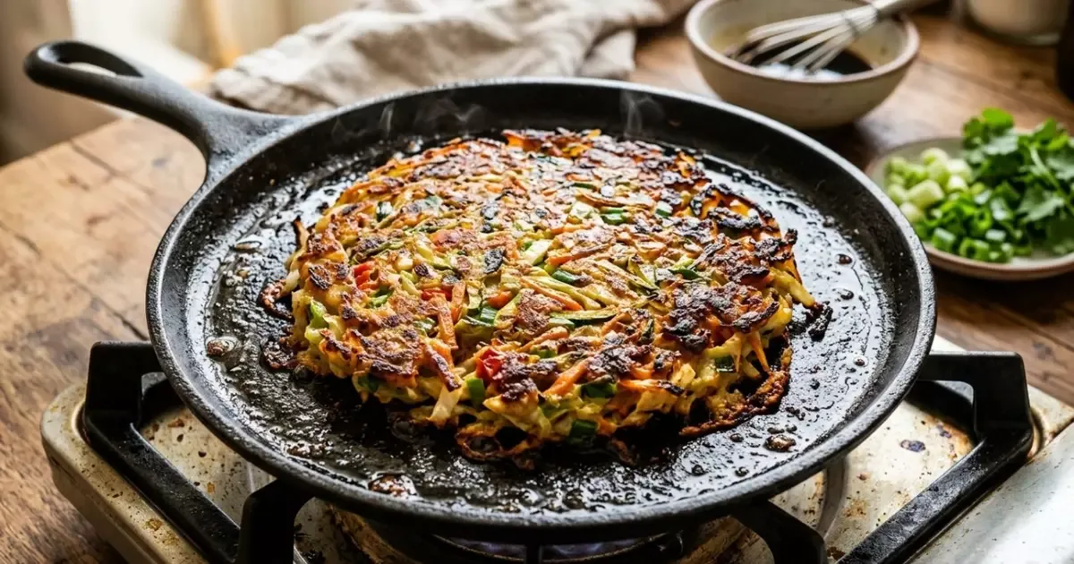 Panqueca de feijão-mungo combina proteínas vegetais e fibras no café da manhã