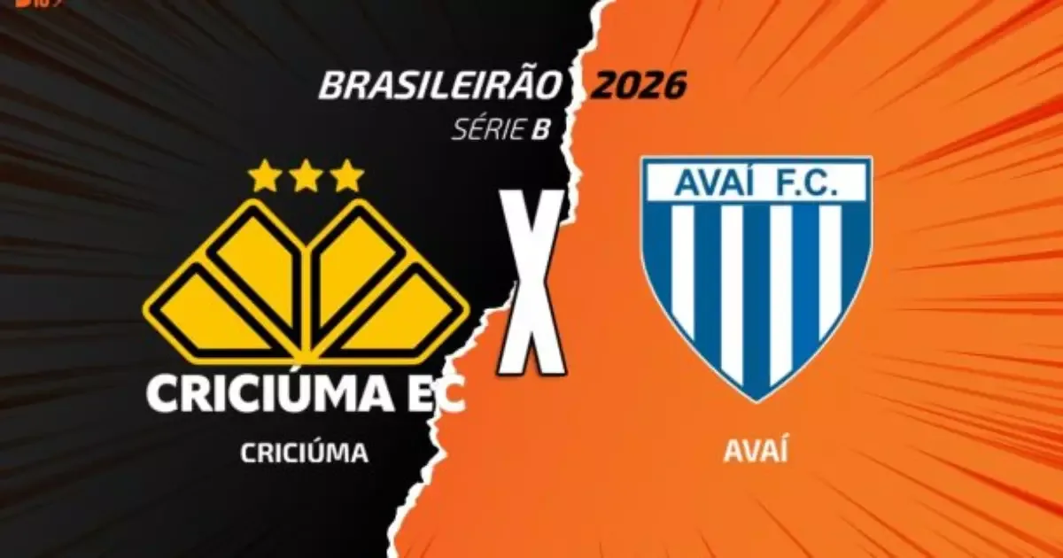 Criciúma e Avaí se enfrentam pela 30ª rodada da Série B