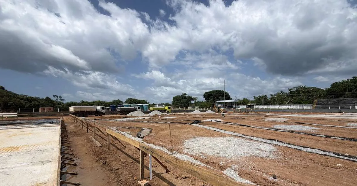 Remo inicia drenagem dos campos em novo centro de treinamento