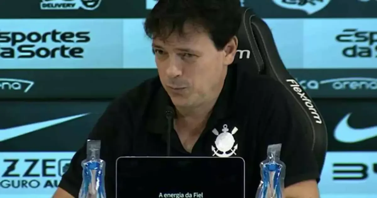 Diniz descarta projeções e cobra reação do Corinthians após quarta derrota