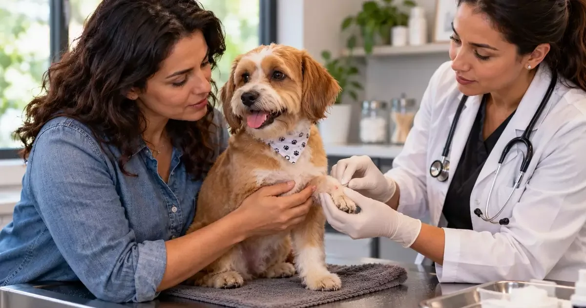 Cachorro volta de banho e tosa com corte, e tutora questiona falta de aviso