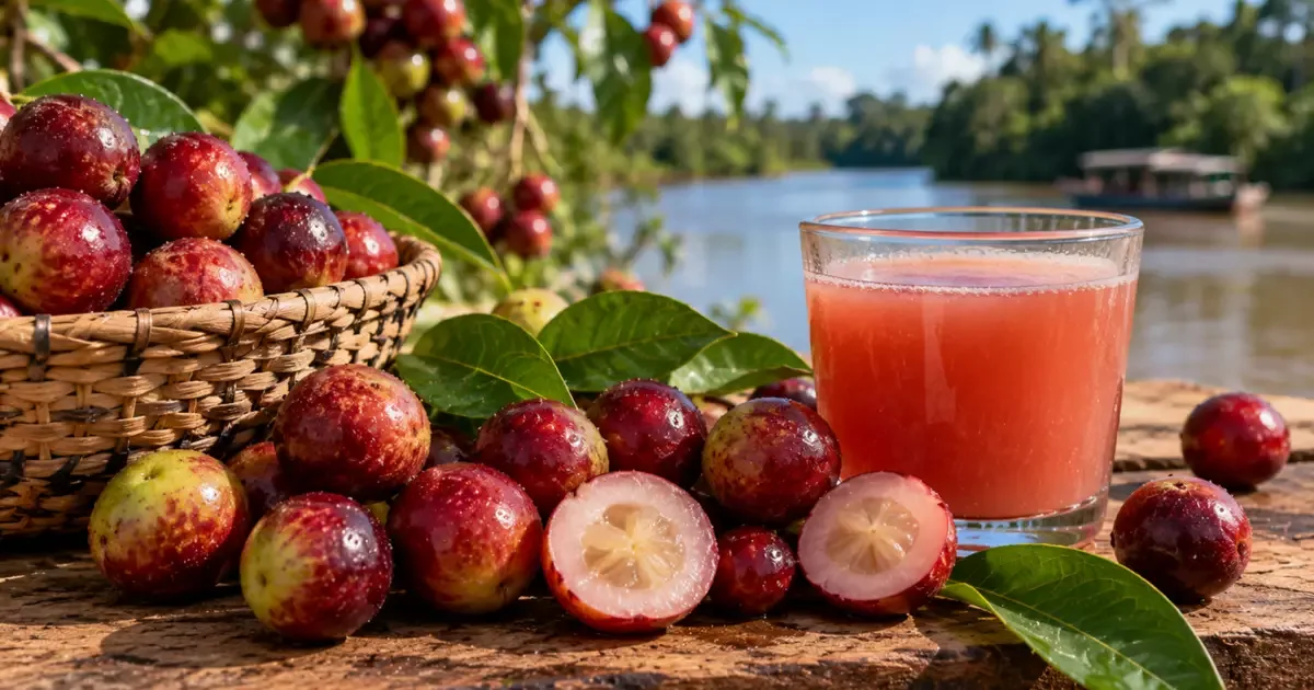 Camu-camu se destaca pela alta concentração de vitamina C