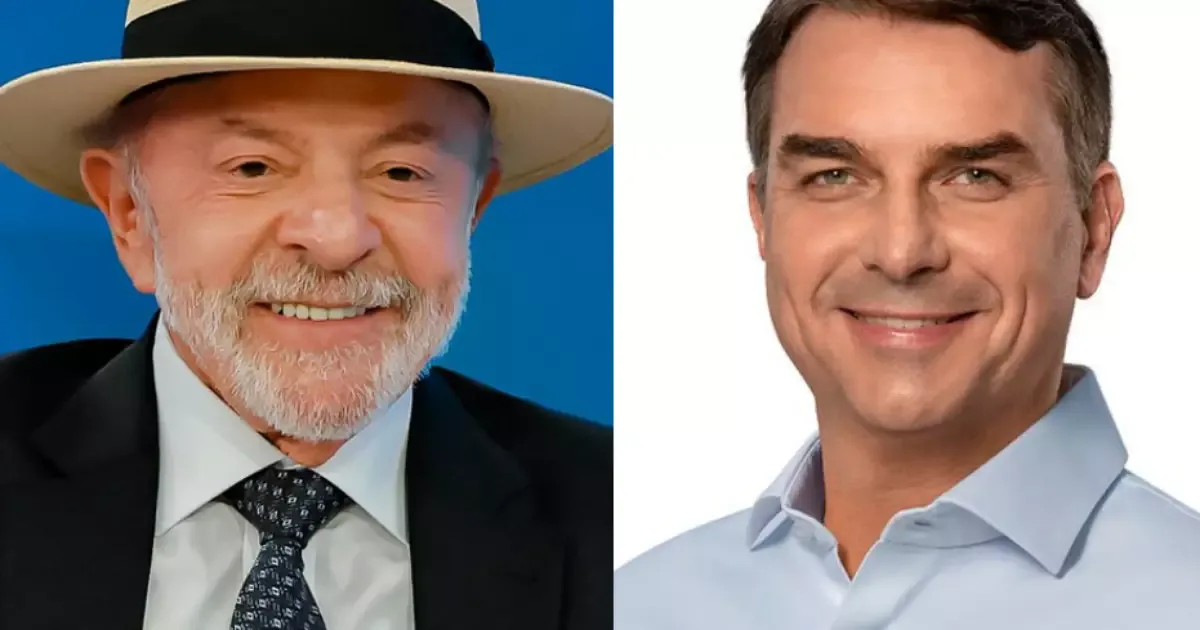 Lula marca 42% e Flávio Bolsonaro, 37% no primeiro turno, diz pesquisa