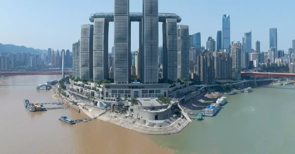 Sedimentos explicam contraste entre Yangtzé e Jialing em Chongqing