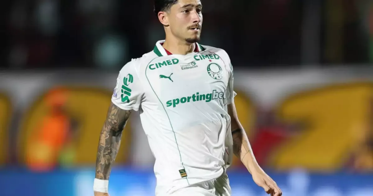 Lucas Evangelista lidera ranking de distância percorrida pelo Palmeiras no Brasileirão