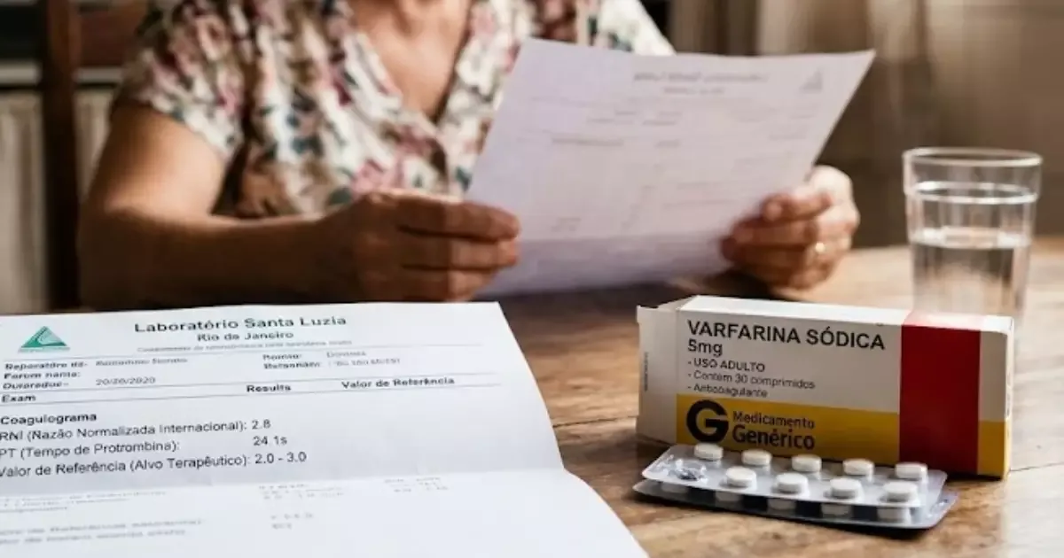 RNI no exame: como interpretar o resultado durante o uso de varfarina