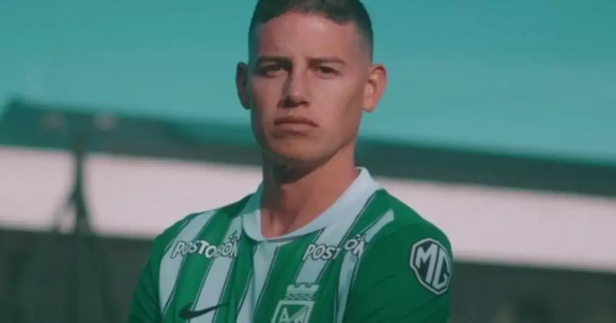 James Rodríguez é anunciado pelo Atlético Nacional após 19 anos fora da Colômbia