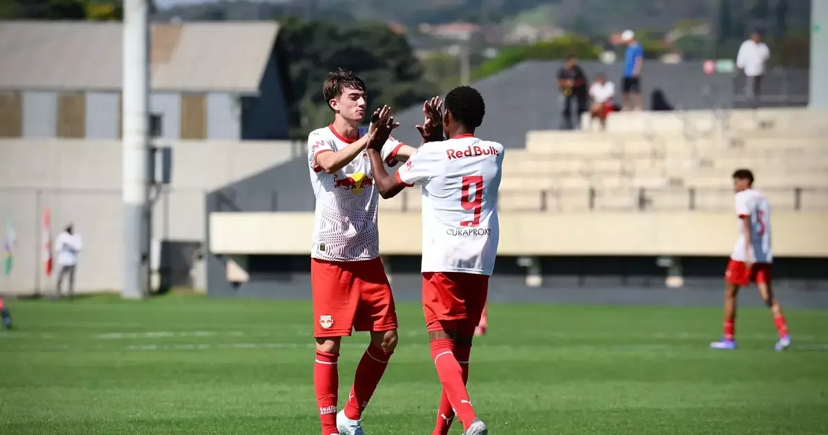 Bragantino goleia Olímpia e termina fase do Paulista Sub-15 na liderança