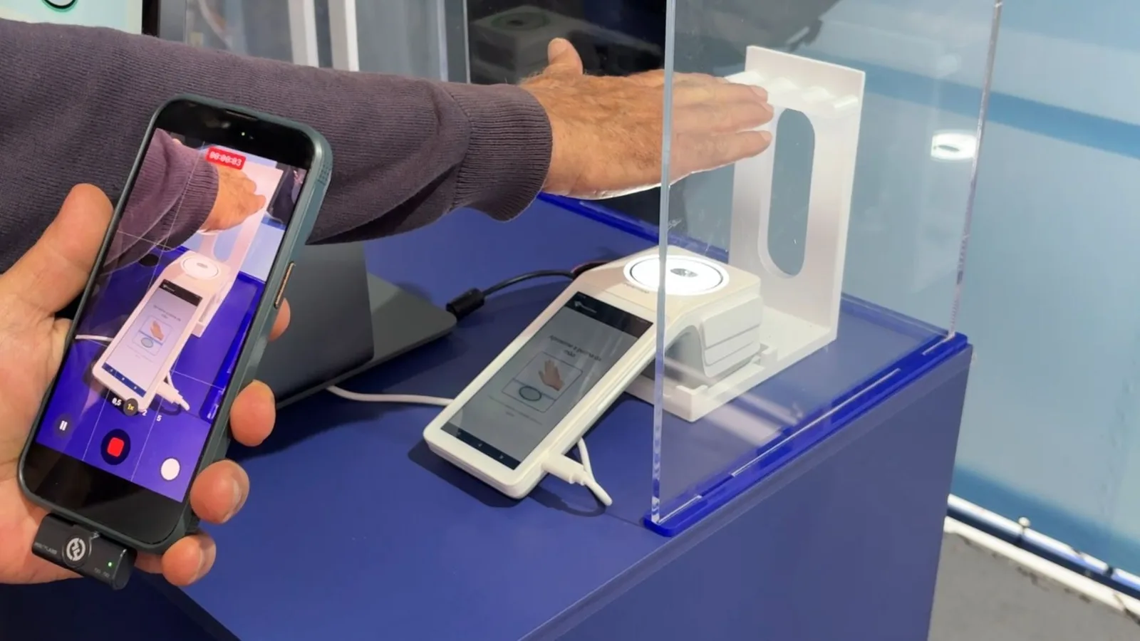 Fronteira entre Brasil e Paraguai testa biometria pela palma da mão