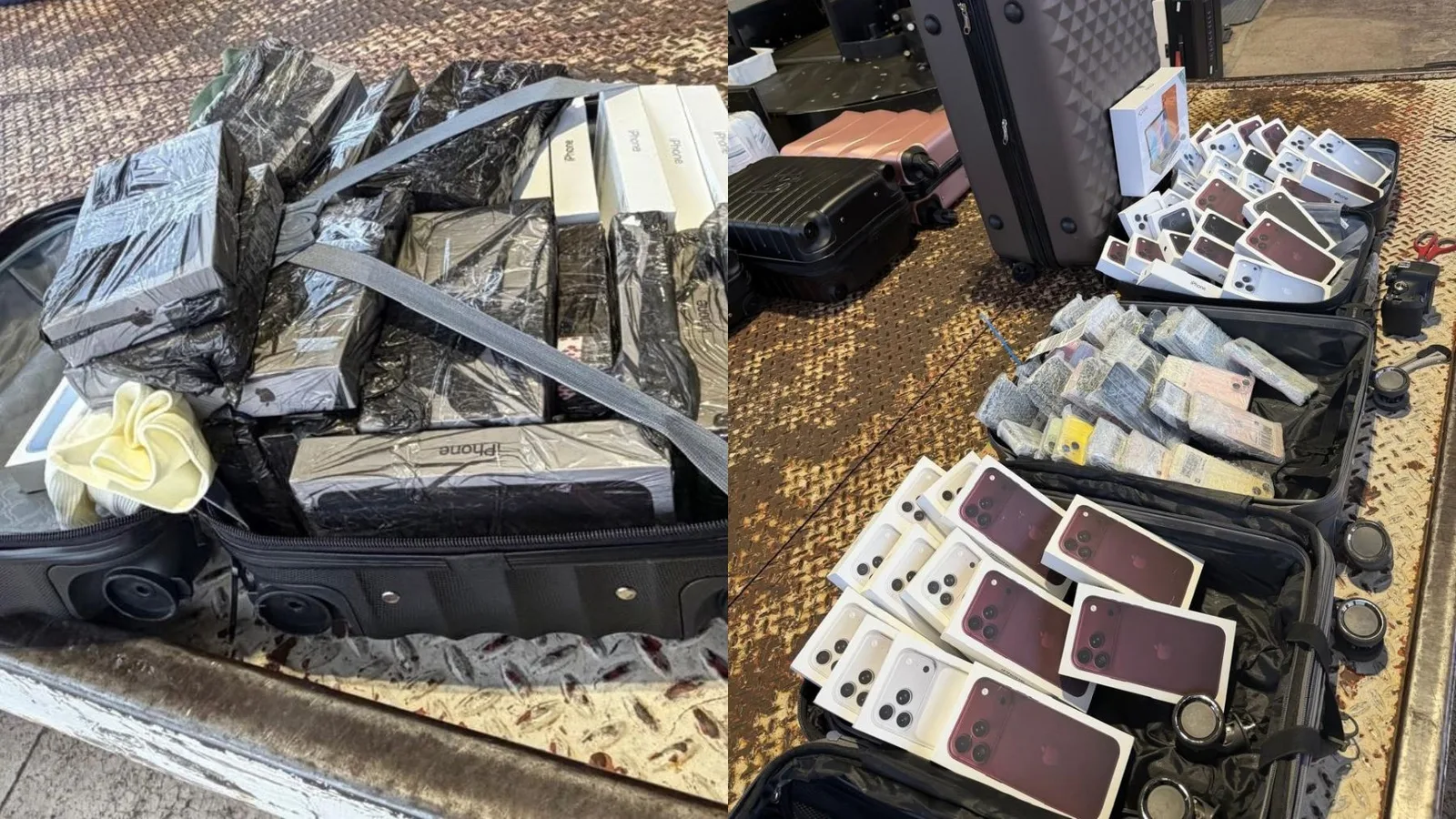 Receita apreende cerca de 30 iPhones 18 Pro Max em aeroporto do Paraná