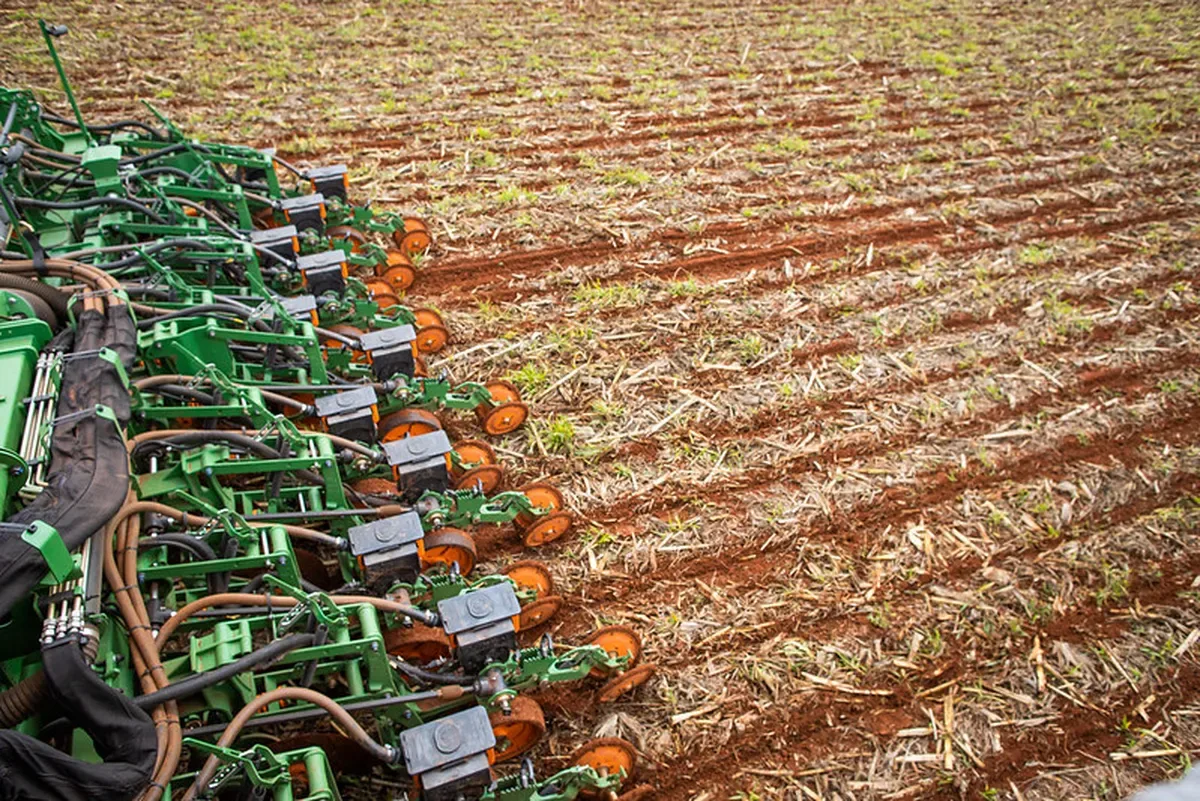 Semeadura de soja alcança 1,15% da área prevista em Mato Grosso