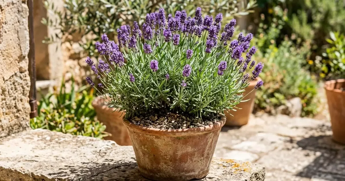 Sol e drenagem ajudam a manter a lavanda saudável