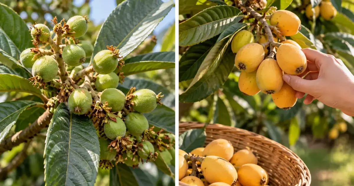 Raleio define quantos frutos da nêspera permanecem em cada cacho
