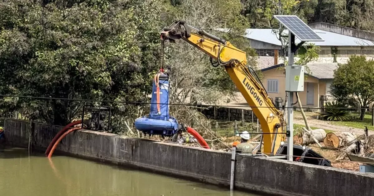 Corsan amplia retirada de água da Barragem Arroio São Luiz, em São Marcos
