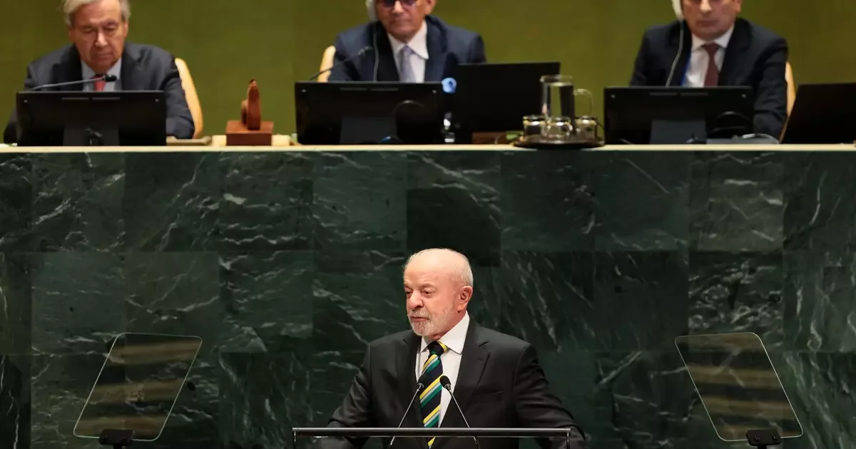 Lula critica a ONU, envia recados a Trump e cita eleições em discurso