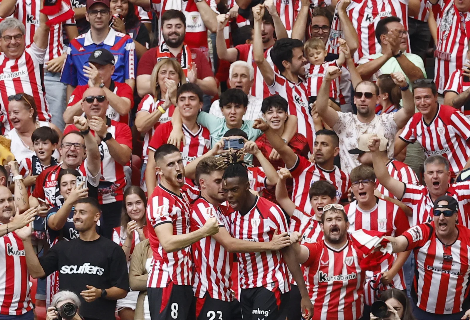 Athletic Bilbao marca três vezes após o intervalo e derrota Atlético de Madrid