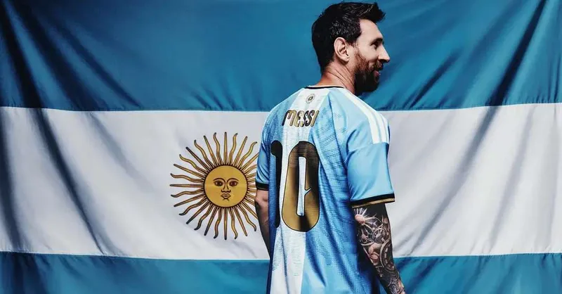 Argentina terá uniforme especial para despedida de Lionel Messi