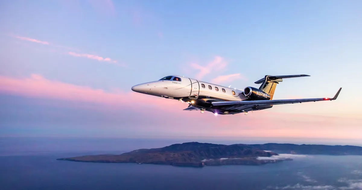 Phenom 300EV terá pouso automatizado e autonomia de 3.805 quilômetros