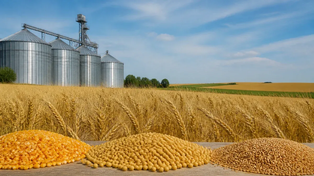 USDA deve projetar queda na soja e no trigo e alta no milho
