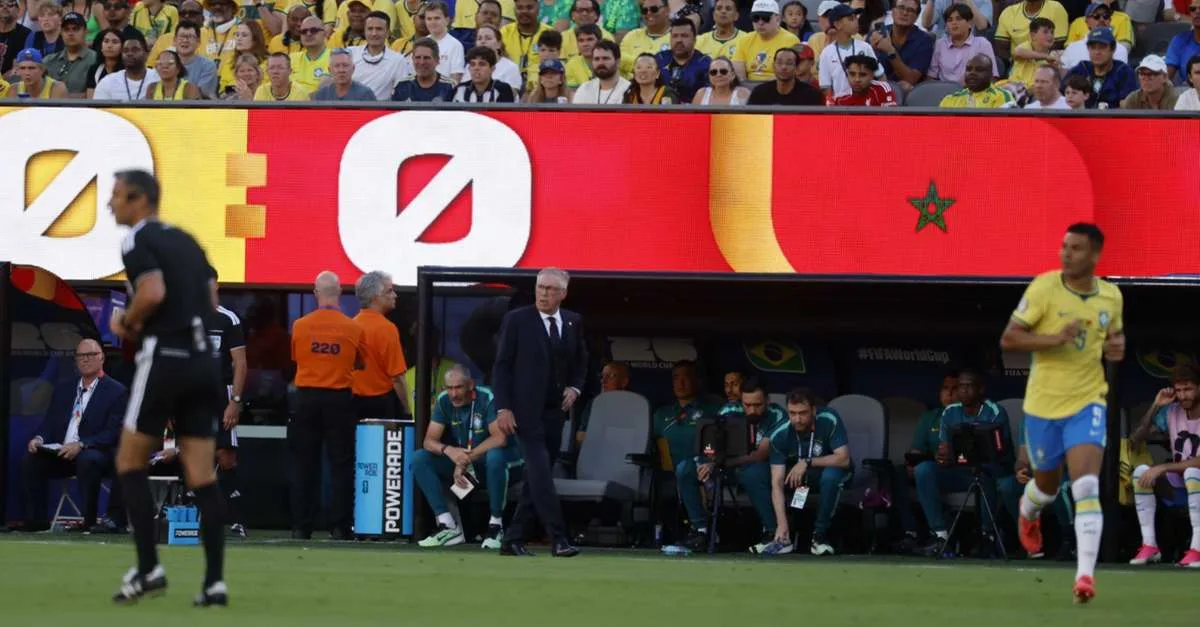 Empate com a Austrália expõe dúvidas no início do ciclo de Ancelotti