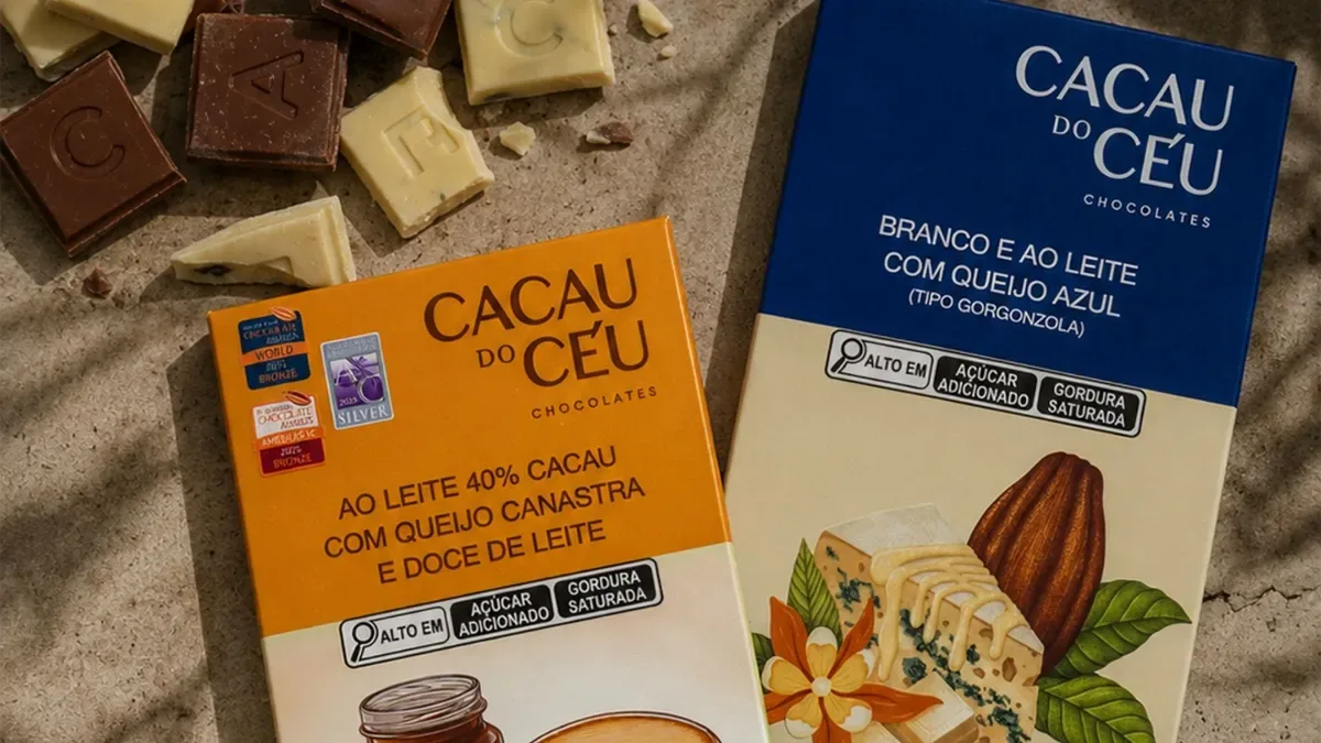 Queijo baiano e mineiro ganham espaço em barras de chocolate premiadas